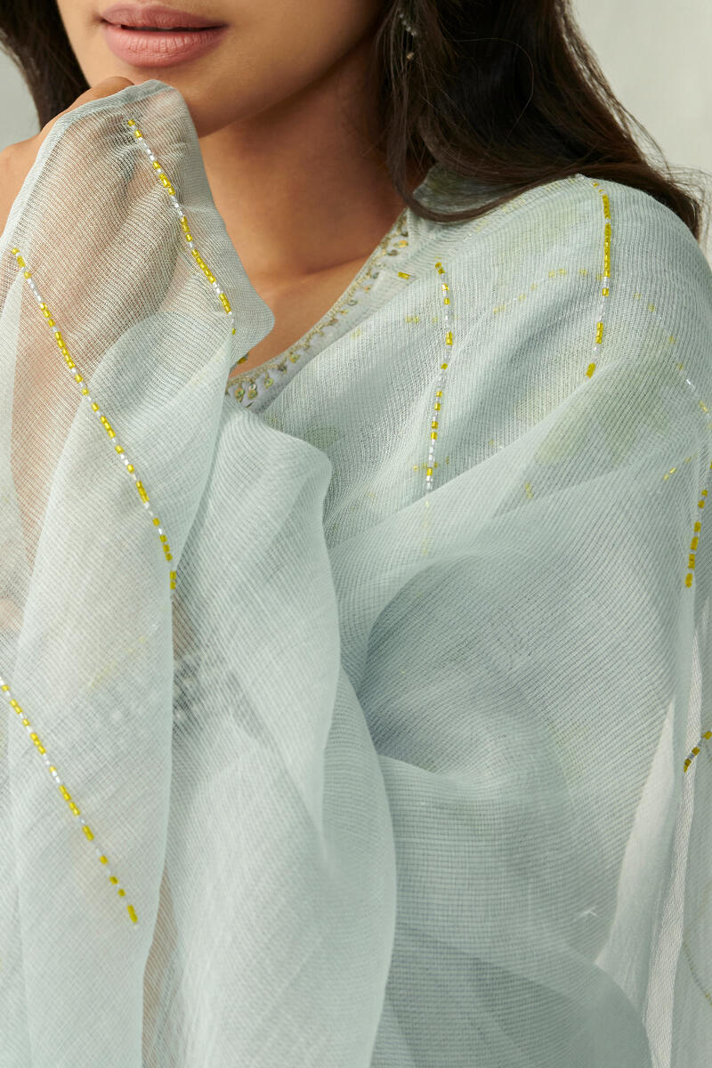Nasrine Zeenat Cotton Silk Dupatta