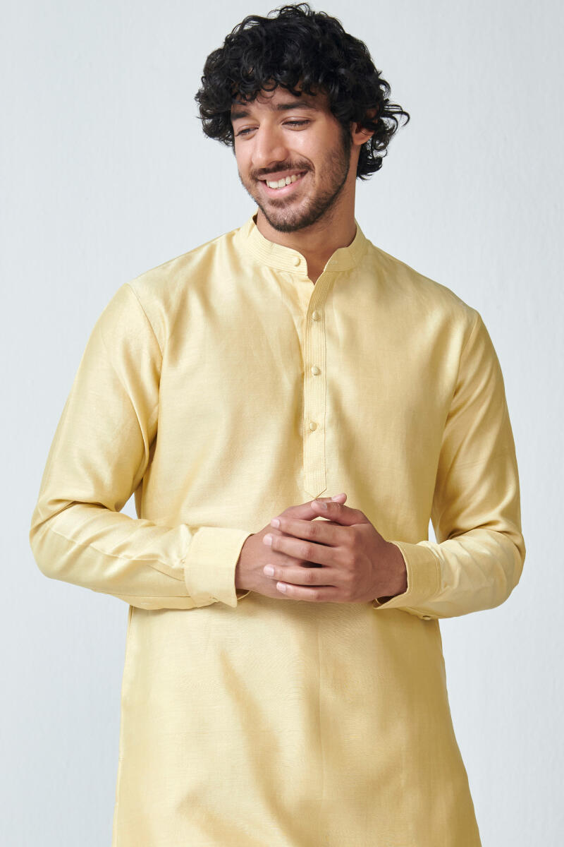 Zaid Manan Chanderi Kurta