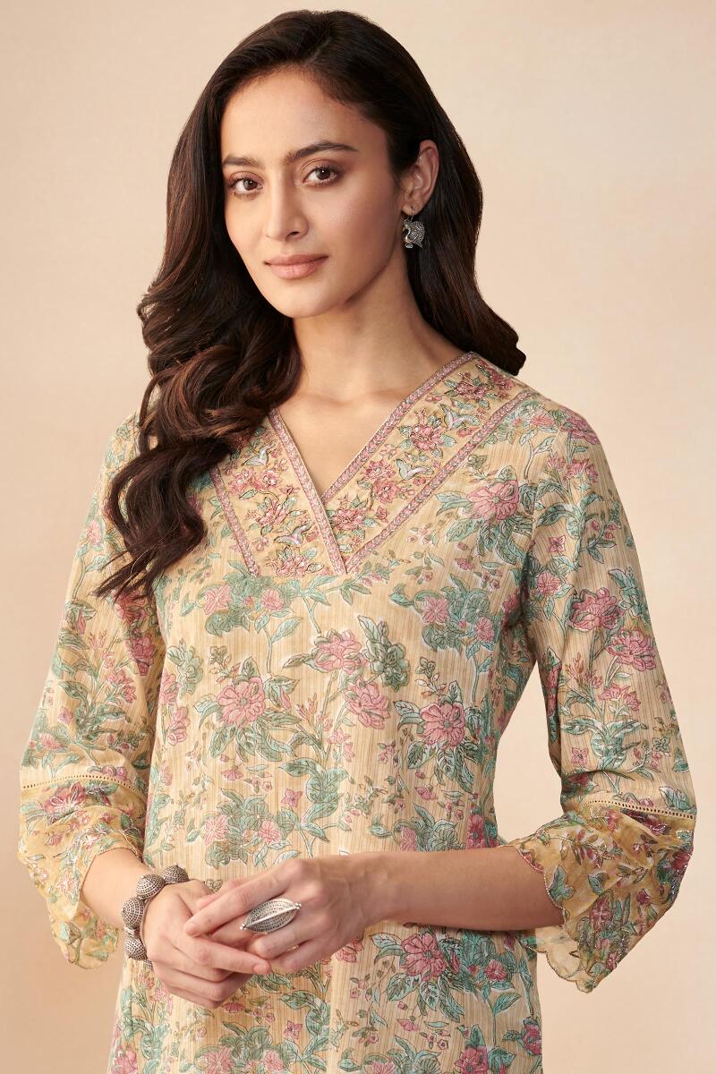 Nasrine Zarina Sanganeri Kurta