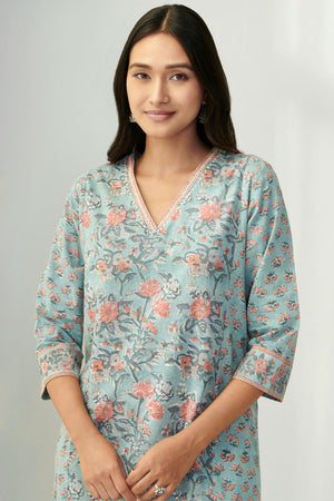 Nasrine Naima Sanganeri Kaftan