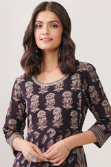 Sehra Tazmeen Ajrak Kurta