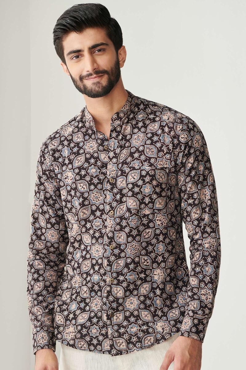 Zaid Mahin Ajrak Shirt