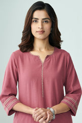 Mirza Zenia Handloom Kurta