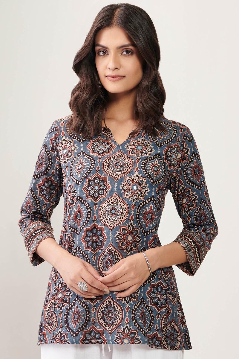 Sehra Rumaisa Ajrak Top