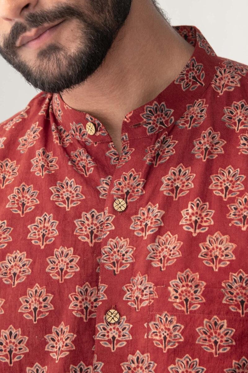 Zaid Sameer Ajrak Shirt