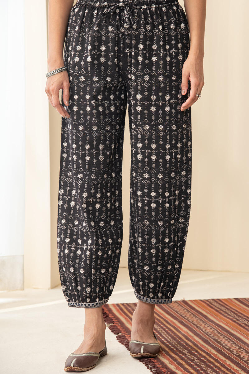 Sehra Farhat Bagru Izhaar Pants