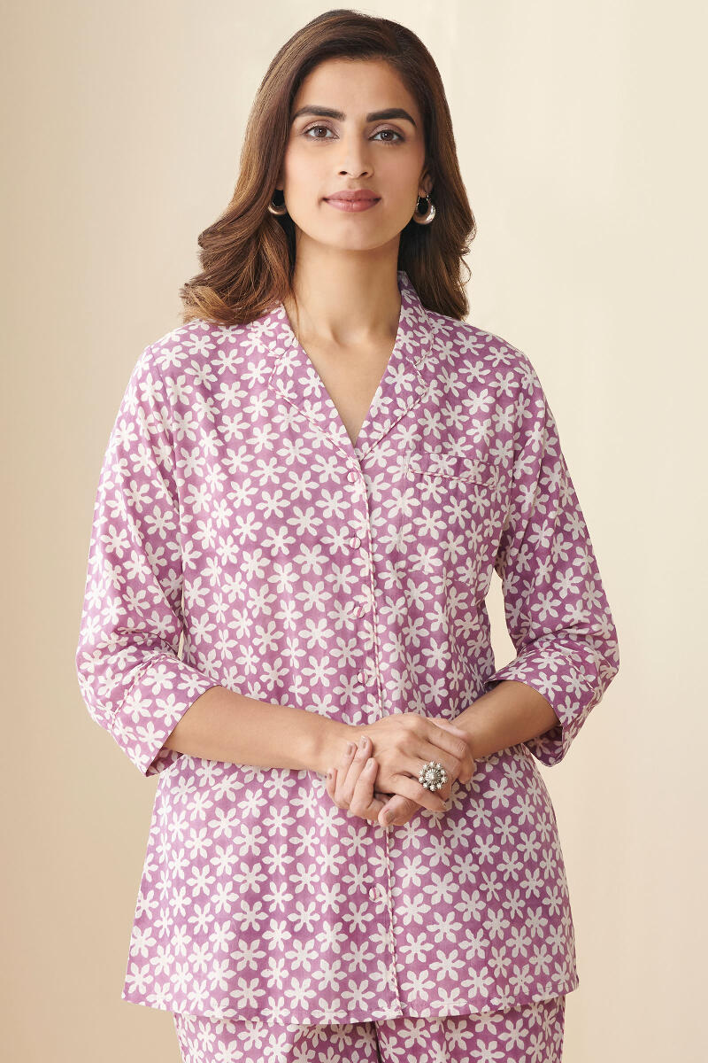 Roza Heer Sanganeri Loungewear Set