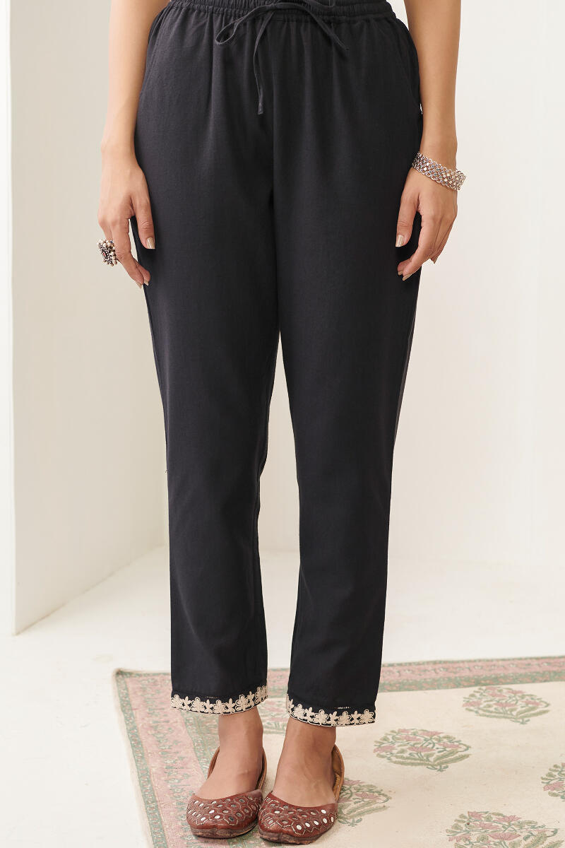 Mirza Alisha Handloom Narrow Pants