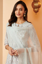 Shirin Mehnaaz Cotton Silk Dupatta