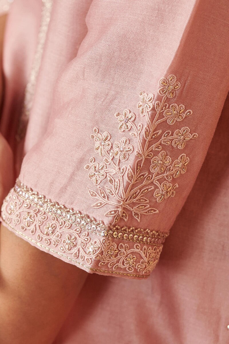 Shirin Farheen Chanderi Kurta