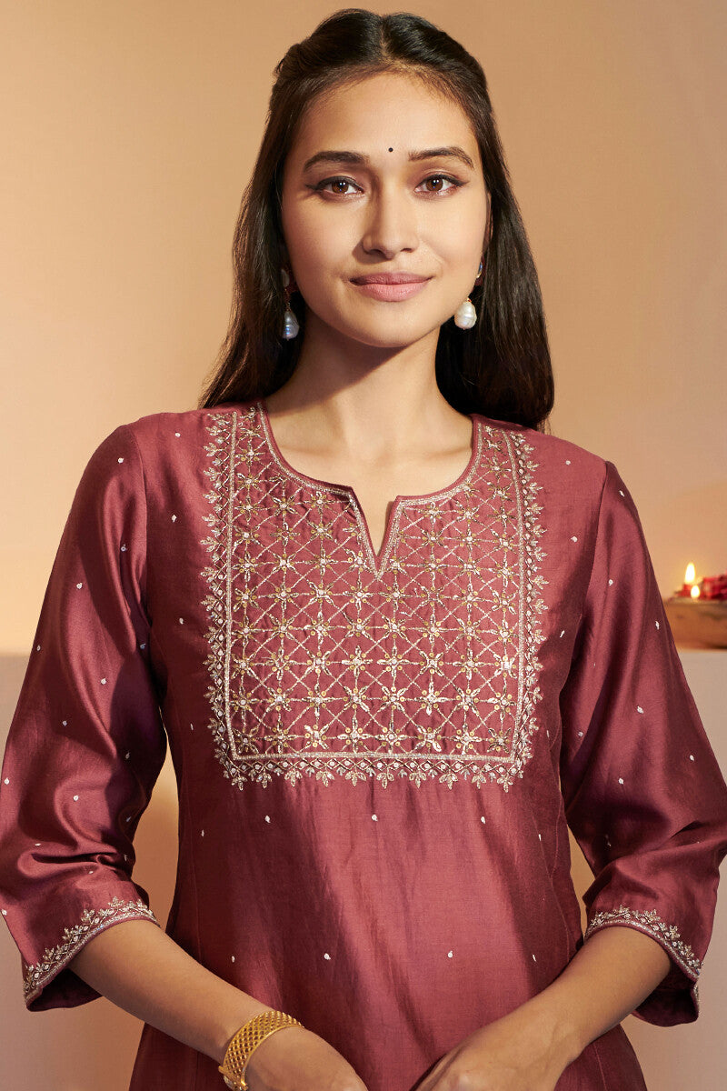 Shirin Shanaya Chanderi Kurta