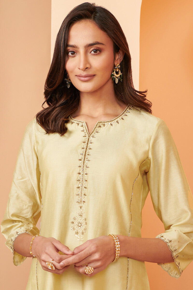 Shirin Jasmina Chanderi Kurta