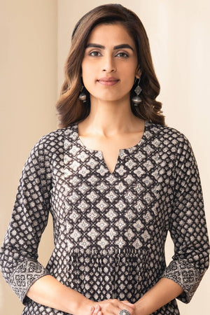 Sehra Noor Bagru Kurta