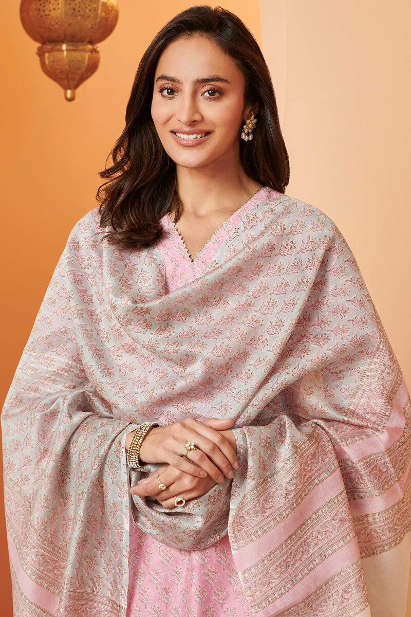 Shirin Amarya Sanganeri Chanderi Dupatta