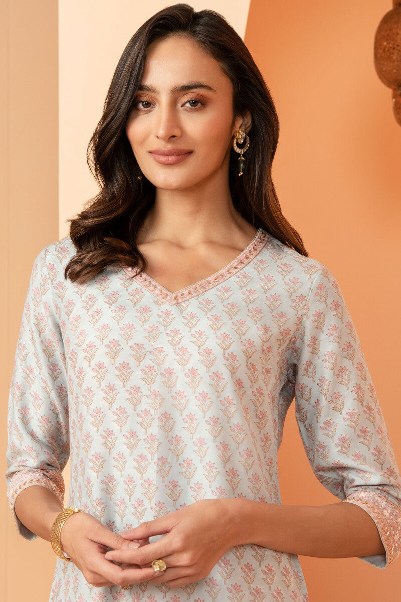 Shirin Asfara Sanganeri Modal Kurta