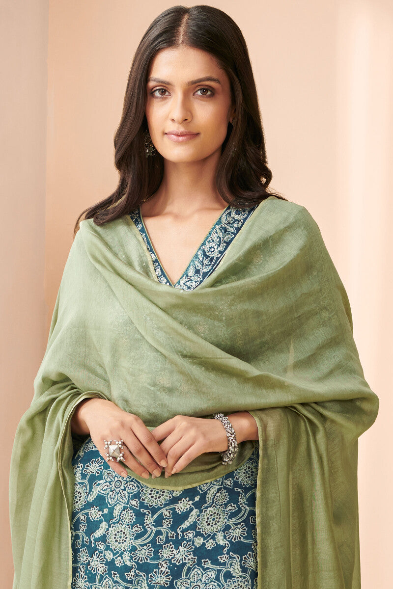 Zubeida Sabah Cotton Silk Dupatta