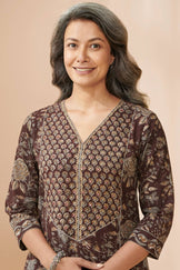 Sehra Nafisa Bagru Kurta