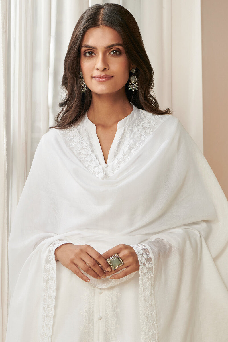 Raahat Samreen Cotton Silk Dupatta