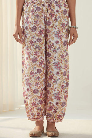 Nasrine Farnaz Sanganeri Modal Izhaar Pants