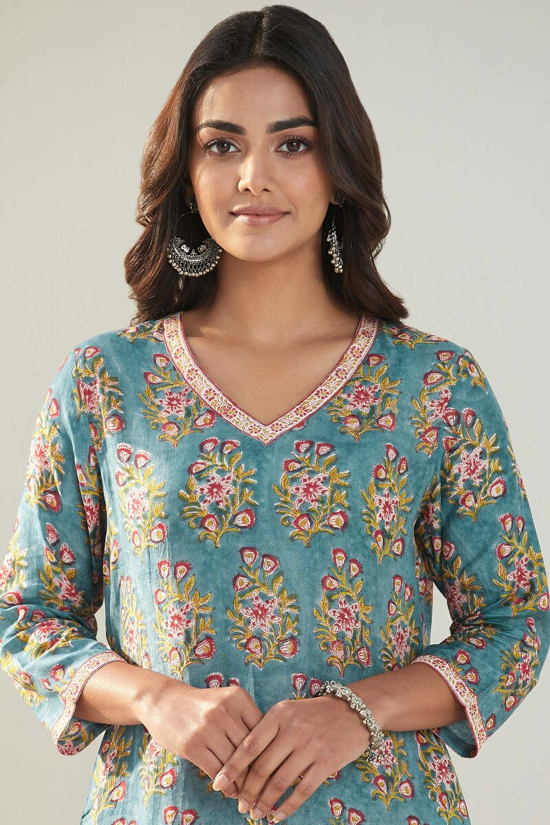 Nasrine Farnaz Sanganeri Modal Kurta