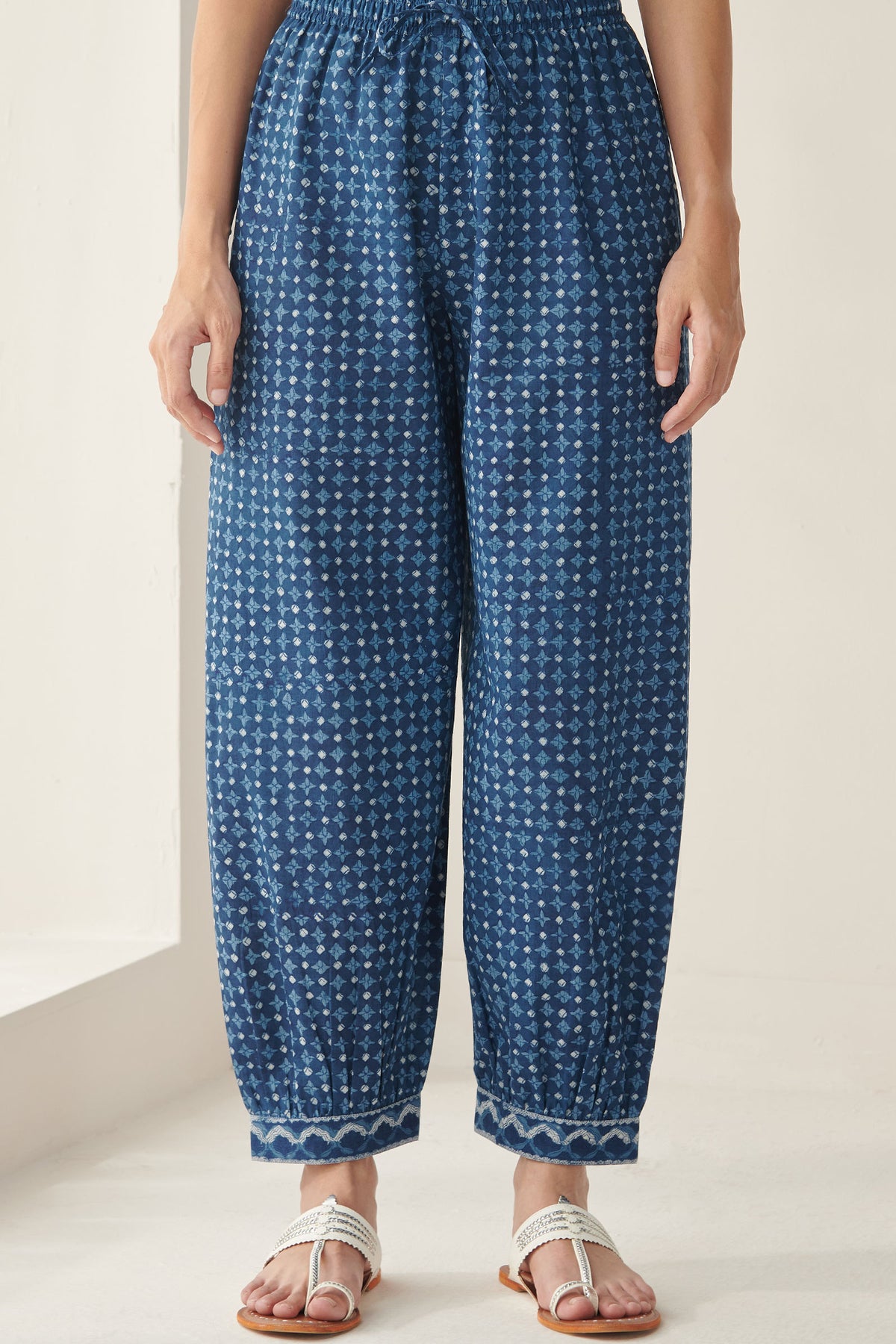 Surplus: Sehra Nusrat Indigo Izhaar Pants