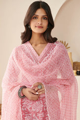 Nasrine Aafiya Sanganeri Kota Dupatta