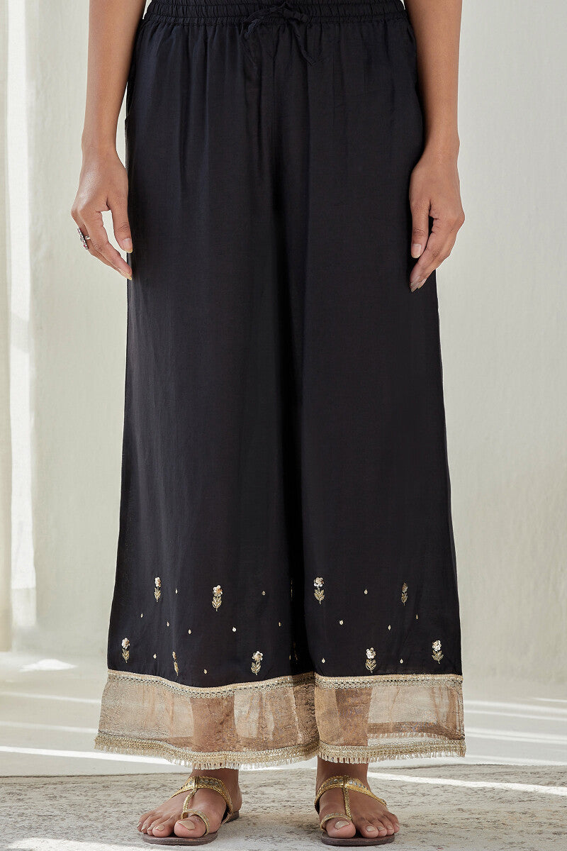 Gauhar Maira Black Modal Palazzo
