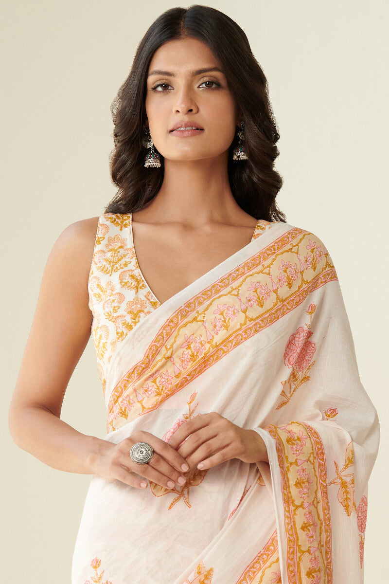 Gulbarg Rahida Sanganeri Saree