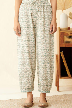 Nasrine Firoza Sanganeri Izhaar Pants