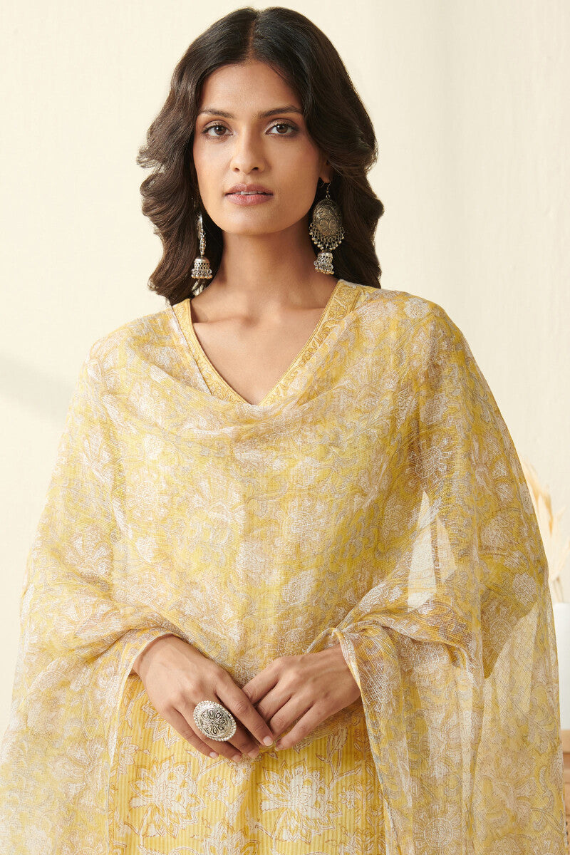 Isfahan Ferhia Sanganeri Kota Dupatta