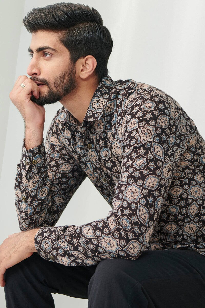 Zaid Aayan Ajrak Shirt