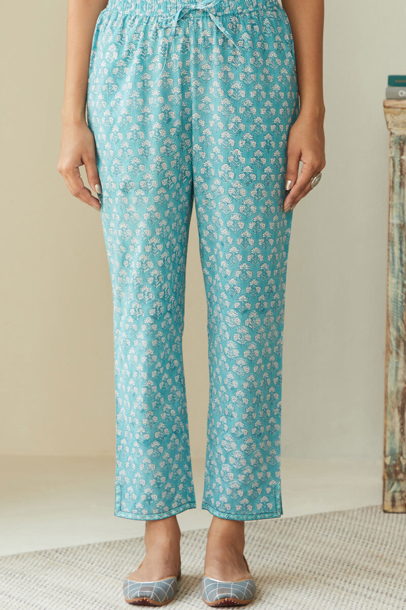 Isfahan Sahira Sanganeri Narrow Pants