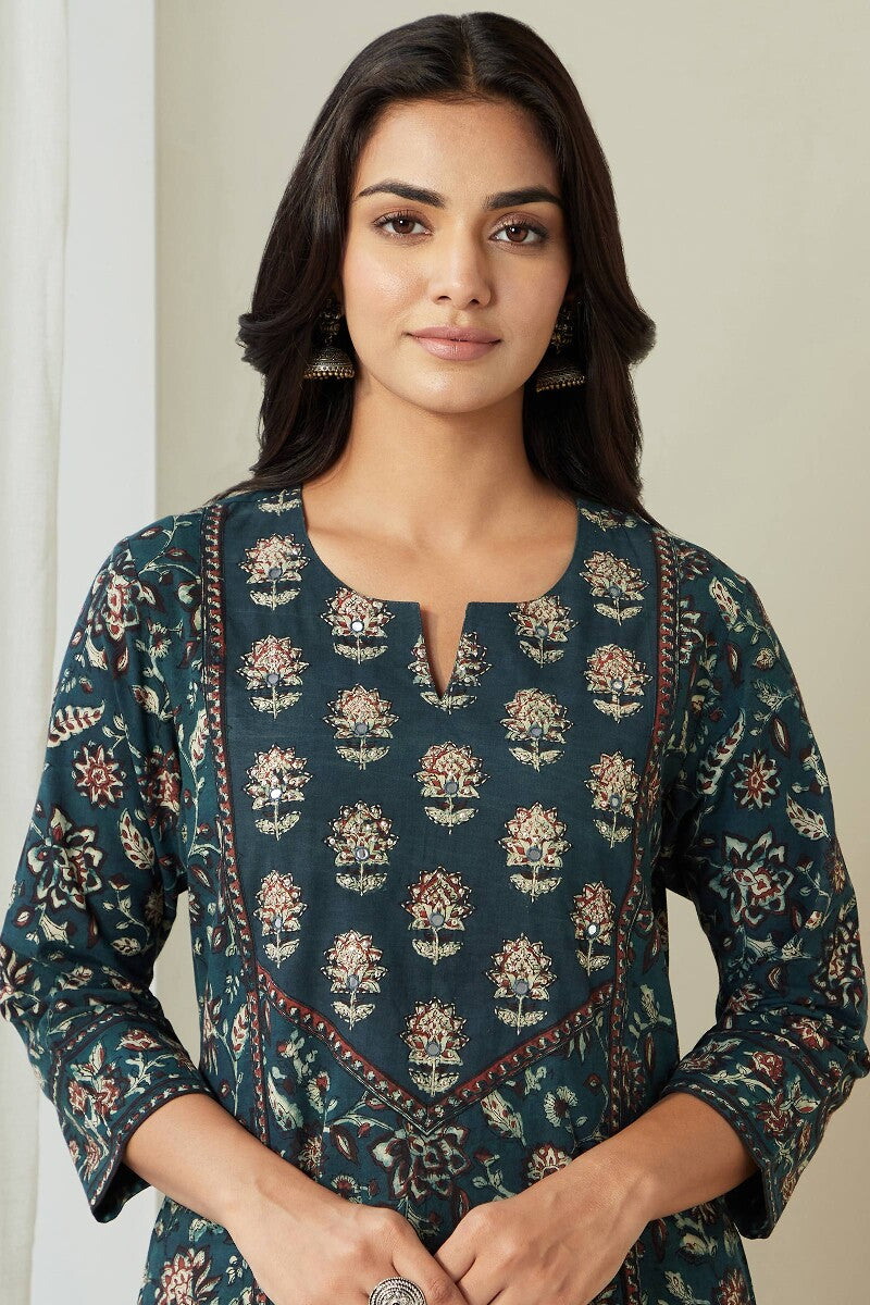 Sehra Farhat Bagru Kurta