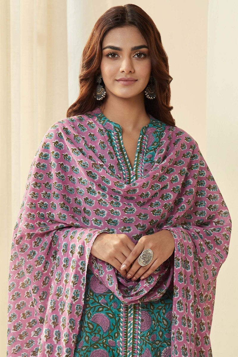 Roza Seher Sanganeri Dupatta