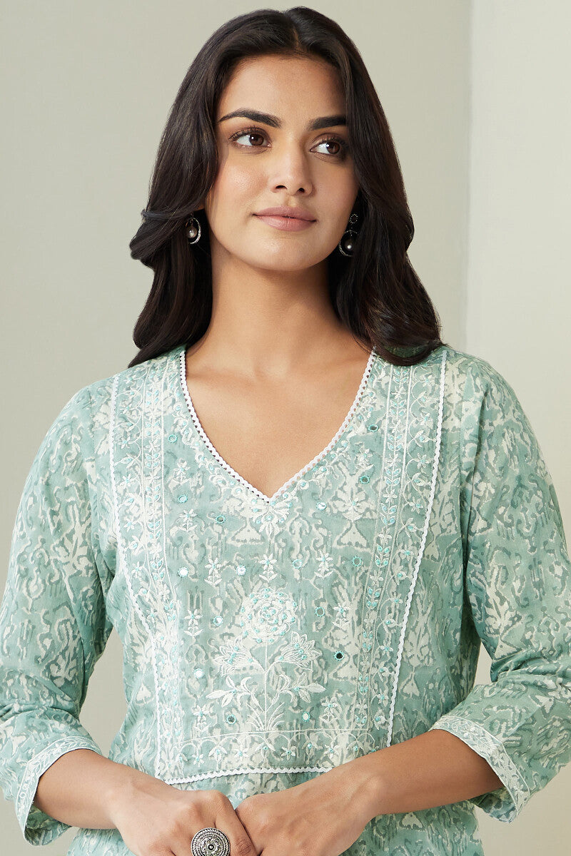Nasrine Mahira Sanganeri Kurta