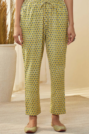 Gauhar Zafiya Sanganeri Narrow Pants