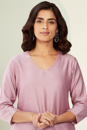 Gauhar Maira Chanderi Kurta