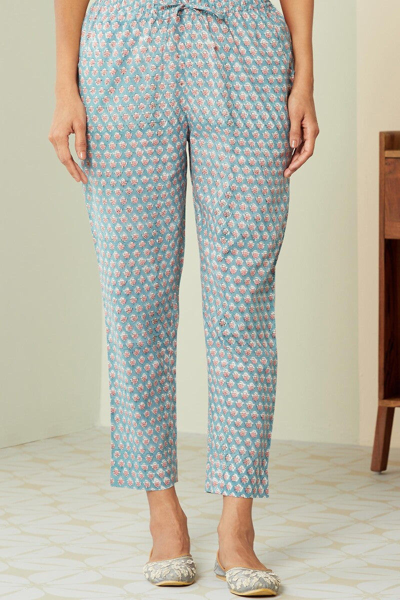Nausheen Zeenat Sanganeri Narrow Pants