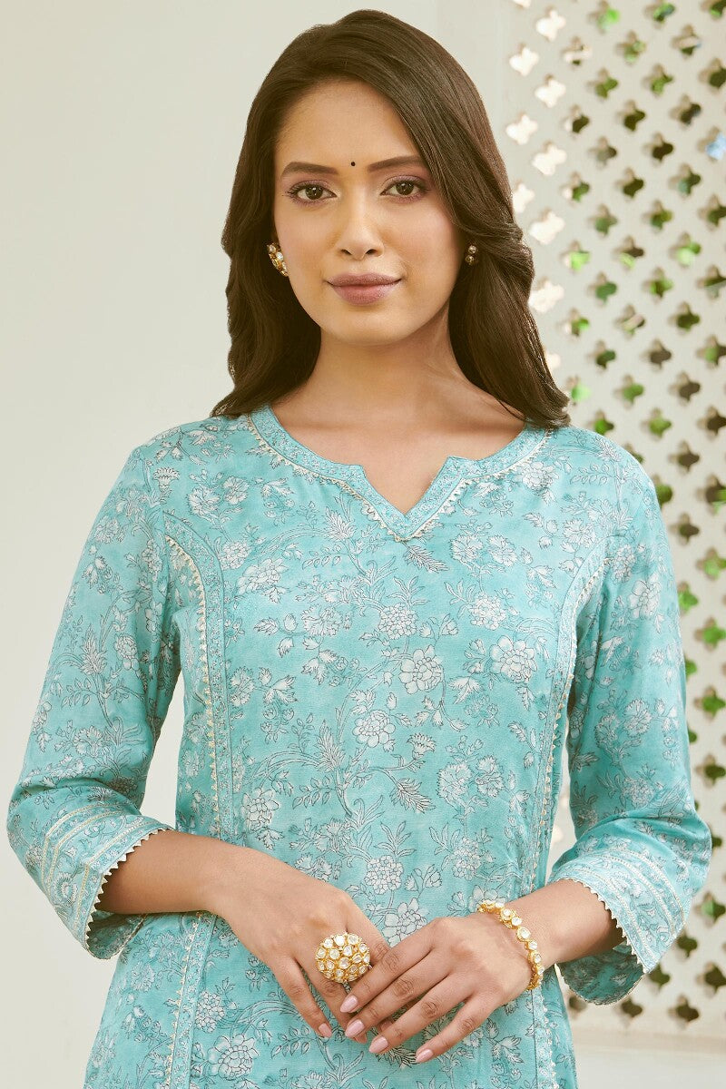 Mehrunissa Nur Sanganeri Kurta