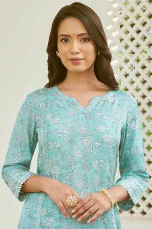 Mehrunissa Nur Sanganeri Kurta