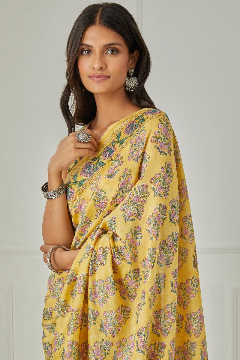 Sanaa Madeeha Chanderi Saree
