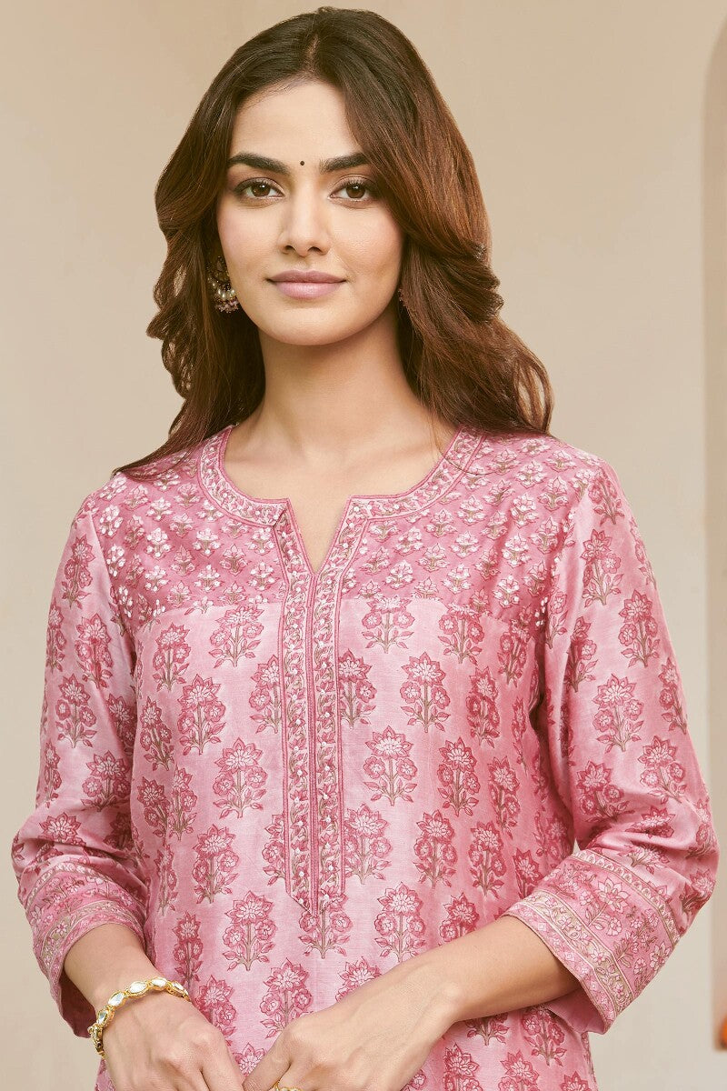 Mehrunissa Aliah Chanderi Kurta