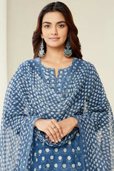 Noor Faheeza Kota Dupatta