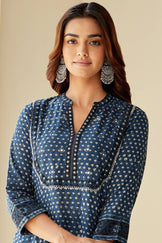 Sehra Simar Bagru Kurta