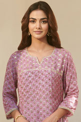 Mehrunissa Firosa Sanganeri Kurta