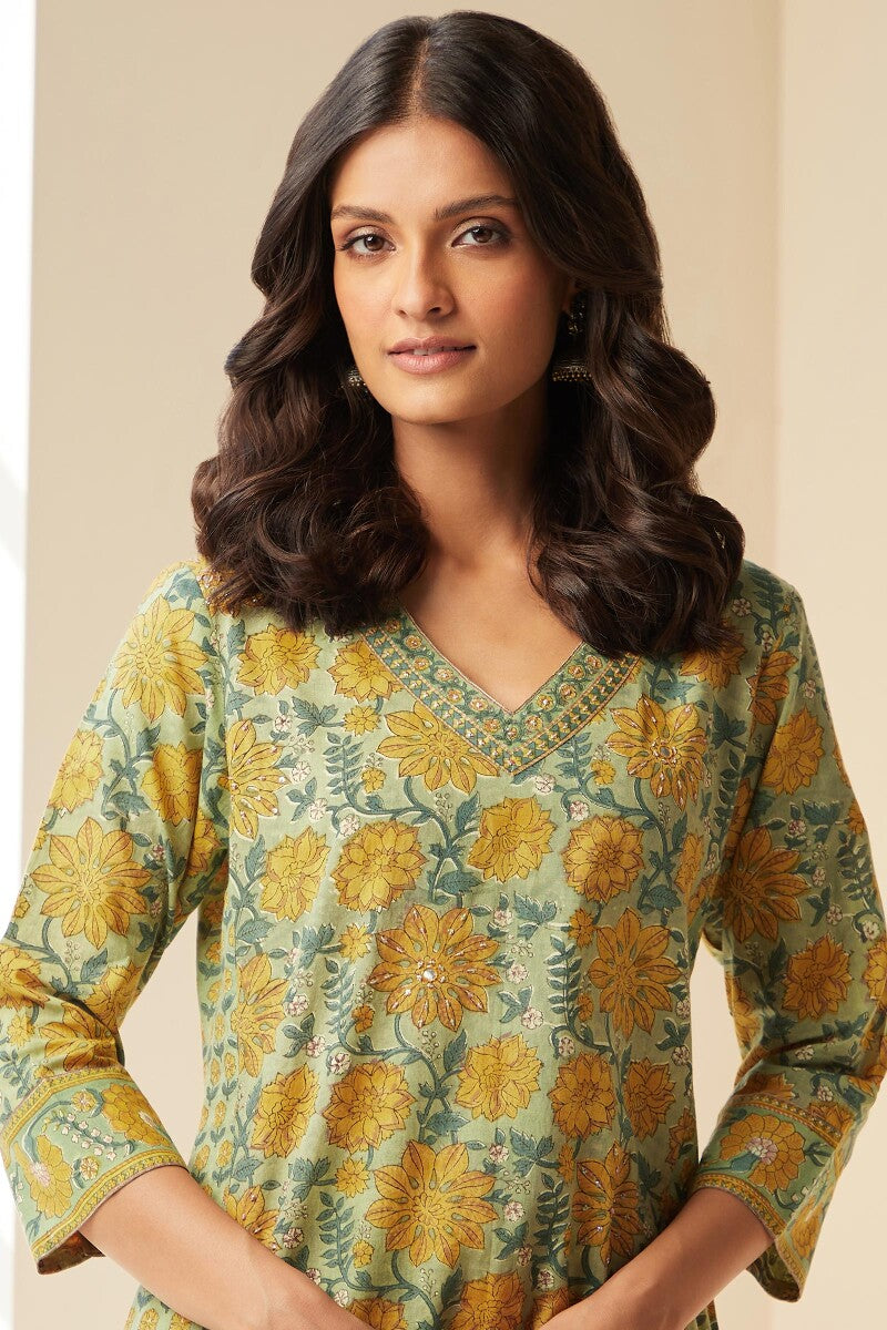 Gulshan Bagh Suhana Sanganeri Kurta