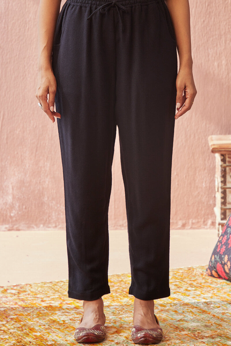 Naadirah Samreen Faux Wool Narrow Pants