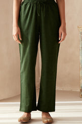 Roza Seher Forest Green Pants