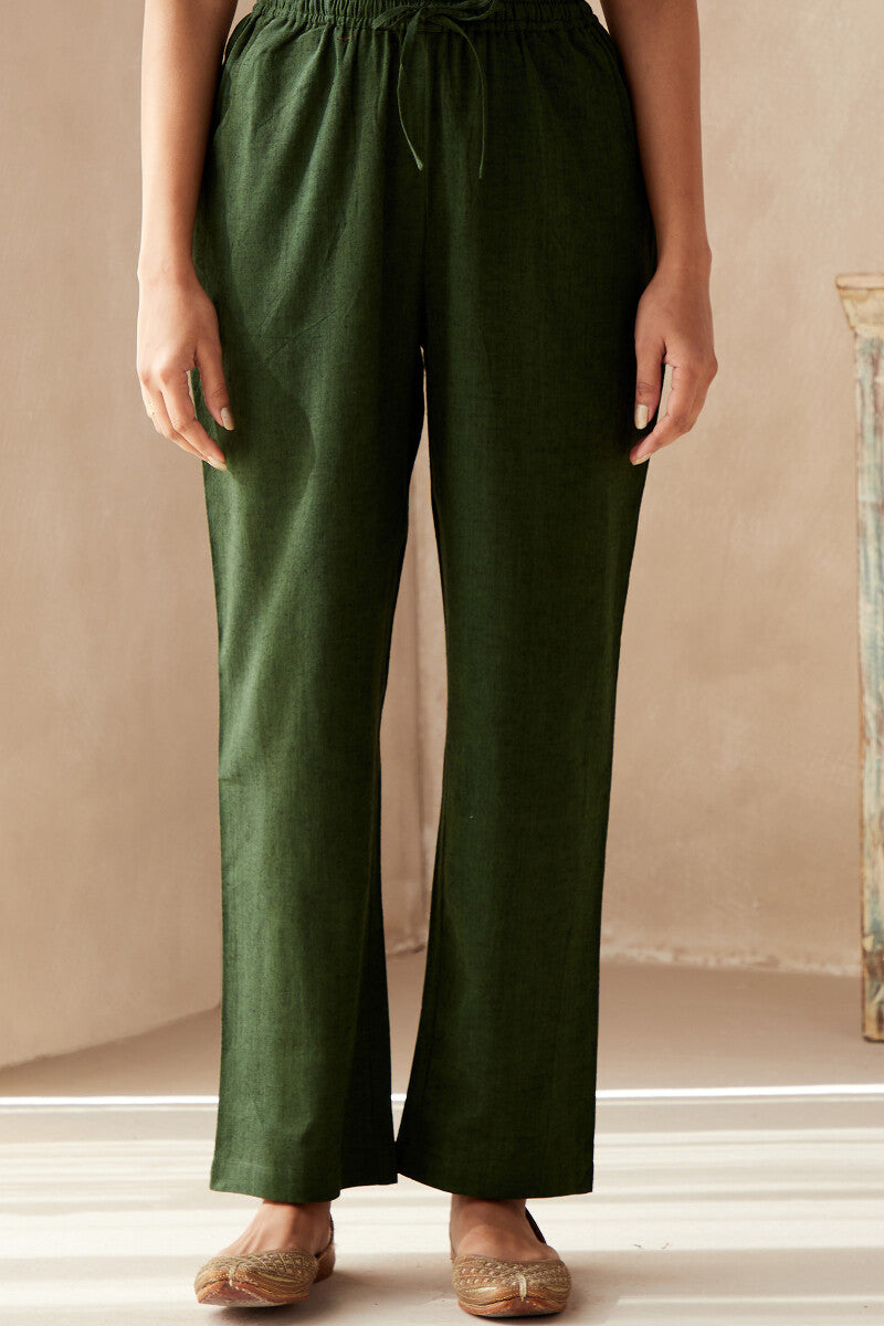 Roza Seher Forest Green Pants