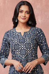 Sehra Layla Bagru Kurta